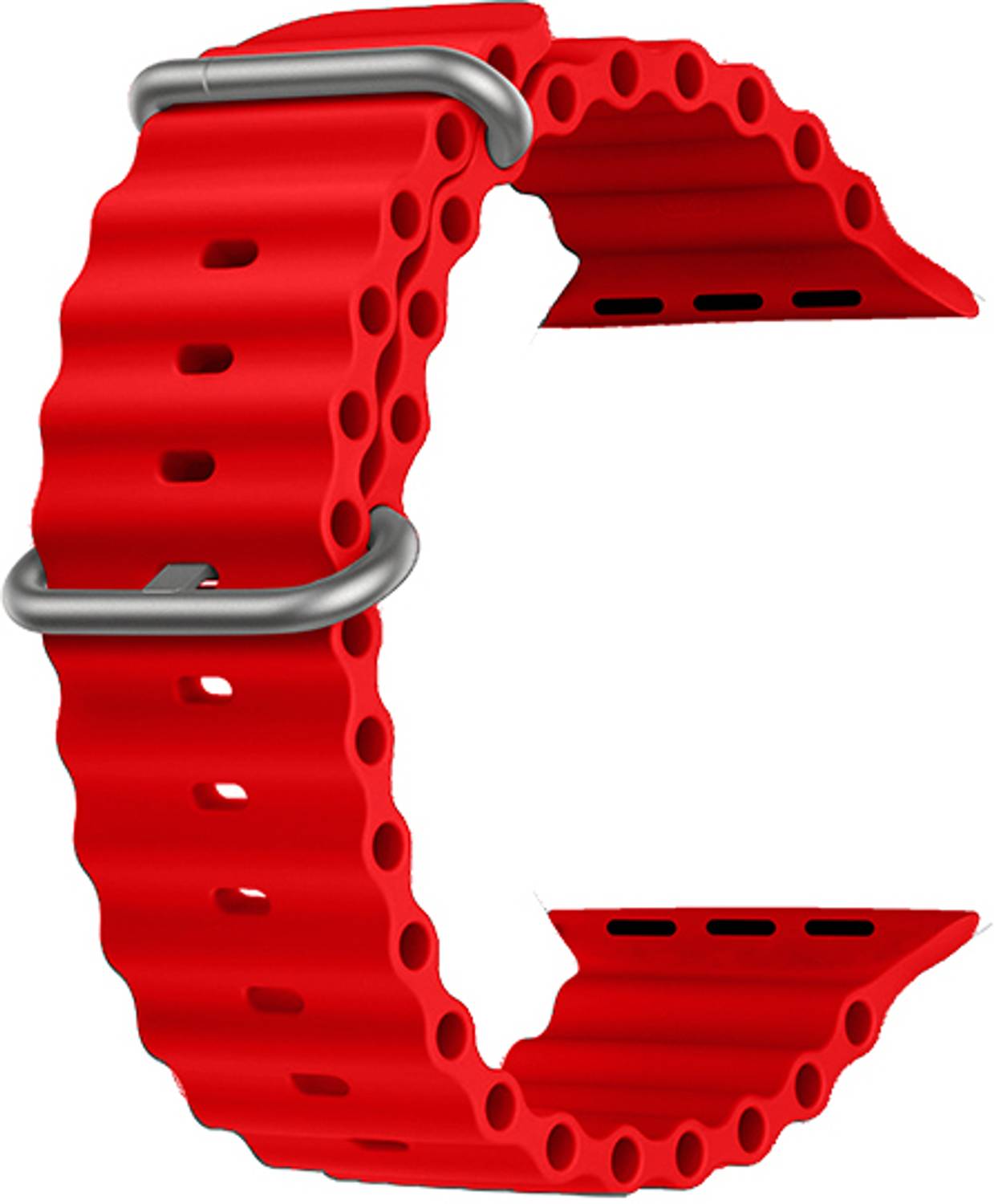 Antoj Ocean SmartWatch Strap for Watch 8 Ultra, W26, T800, 42 / 44 / 45 / 49 MM 42 mm Silicone Watch Strap