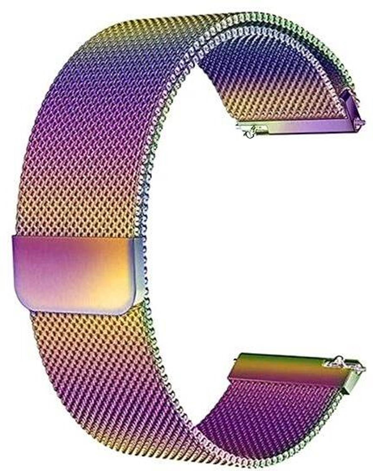 JOBINKA 20mm Chain Watch Strap Suitable For All 20mm Watches (Check Photo & Description) Smart Watch Strap