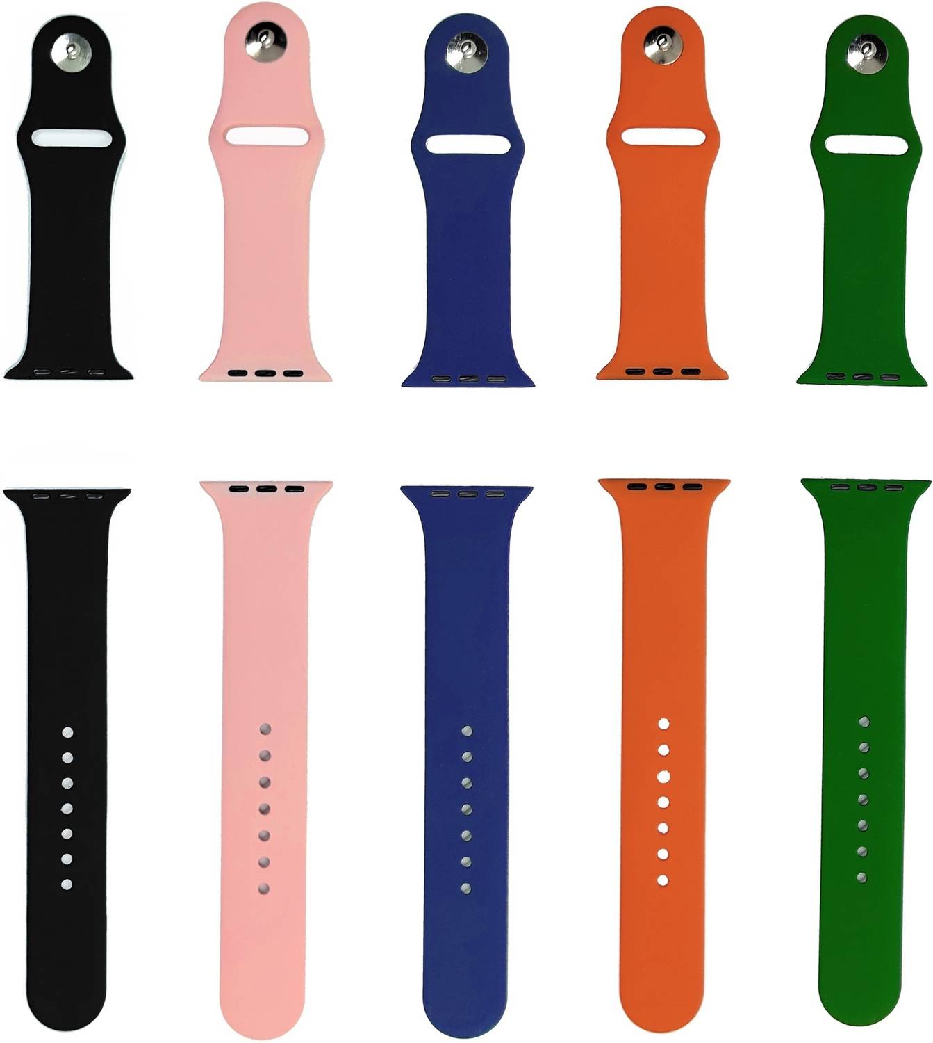 BLACK LOVIES 44 mm Smart Watch Strap Belt for Ultra Watch 49 mm, Series 8 / 7 45 mm, Series 6 / 5 / 4 44 mm, Series 3 / 2 / 1 42 mm, T800 Ultra, Watch 8 Ultra, i8 Pro Max, W26, T800, Fireblot Dream, Boaat Wave Genesis, Boaat Wave Elevate, Boltt Crown, Smart Watch Strap