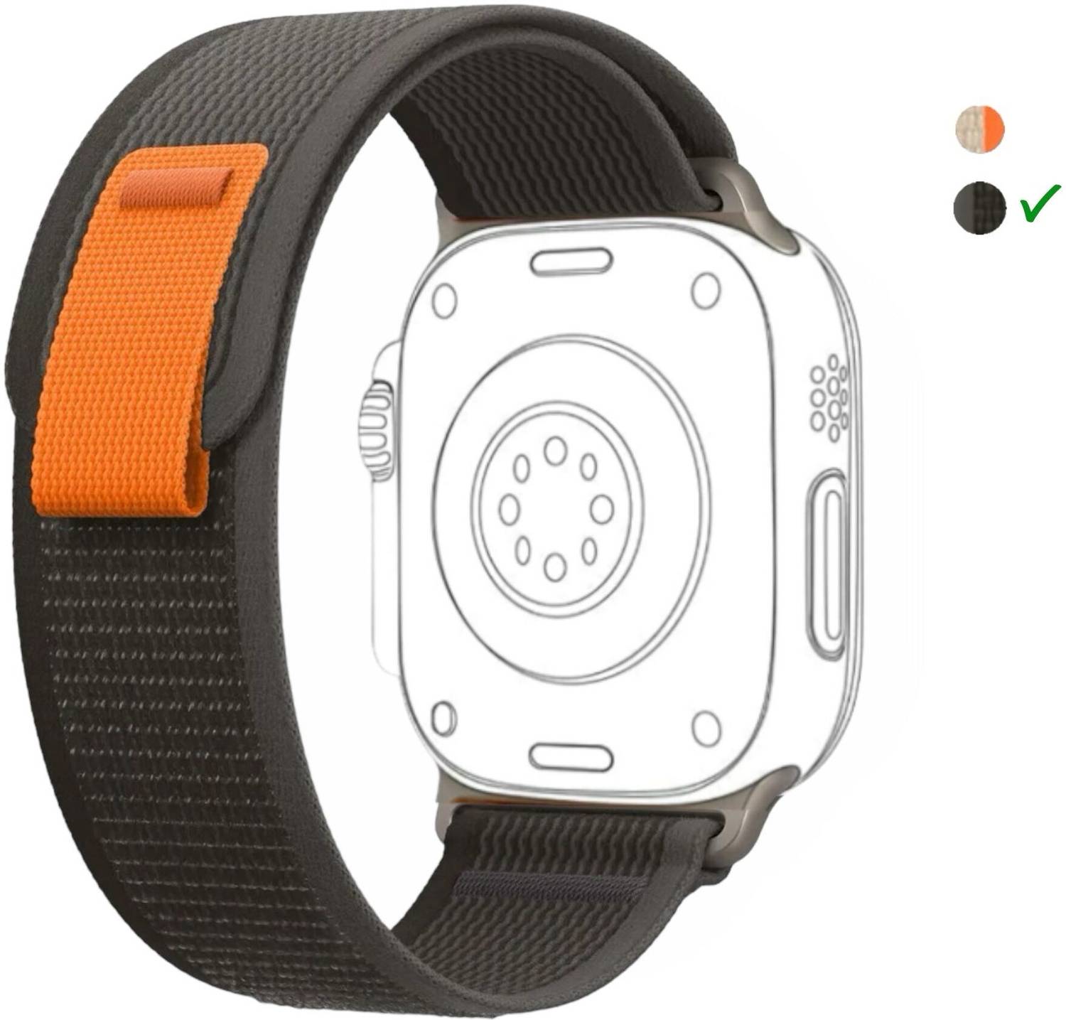onefit 2 cm Trail Loop Nylon Band for 42,44,45,49(mm) Smart Watch Strap Price in India - Buy onefit 2 cm Trail Loop Nylon Band for 42,44,45,49(mm) Smart Watch Strap online at Flipkart.com