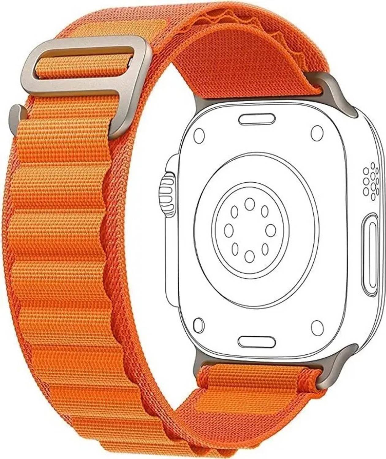 Aenoko Alpine iWatch Strap Series Ultra,11,10,9,8,7,6,5,4,3,2,1/SE For Strap 49mm/46mm/45mm/44mm/42m Smart Watch Strap Smart Watch Strap