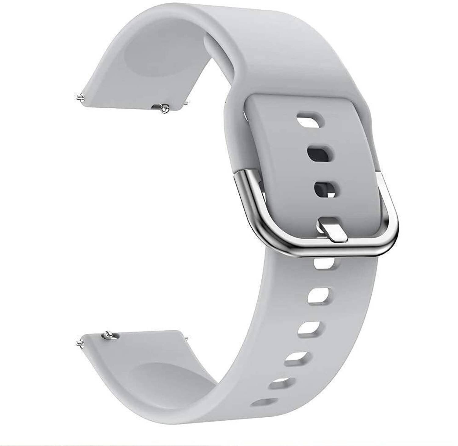 TECHWIND 2 cm 18MM Silicon Watch Strap Buckle Lock for GARMIN VIVOMOVE 3S Smart Band Belt Smart Watch Strap