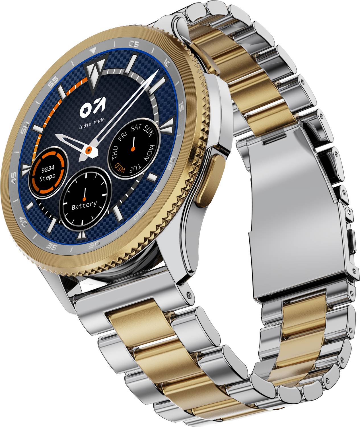 GOBOULT Pyro Rotating Bezel, 1.43'' AMOLED Display, 600 Nits, Hea