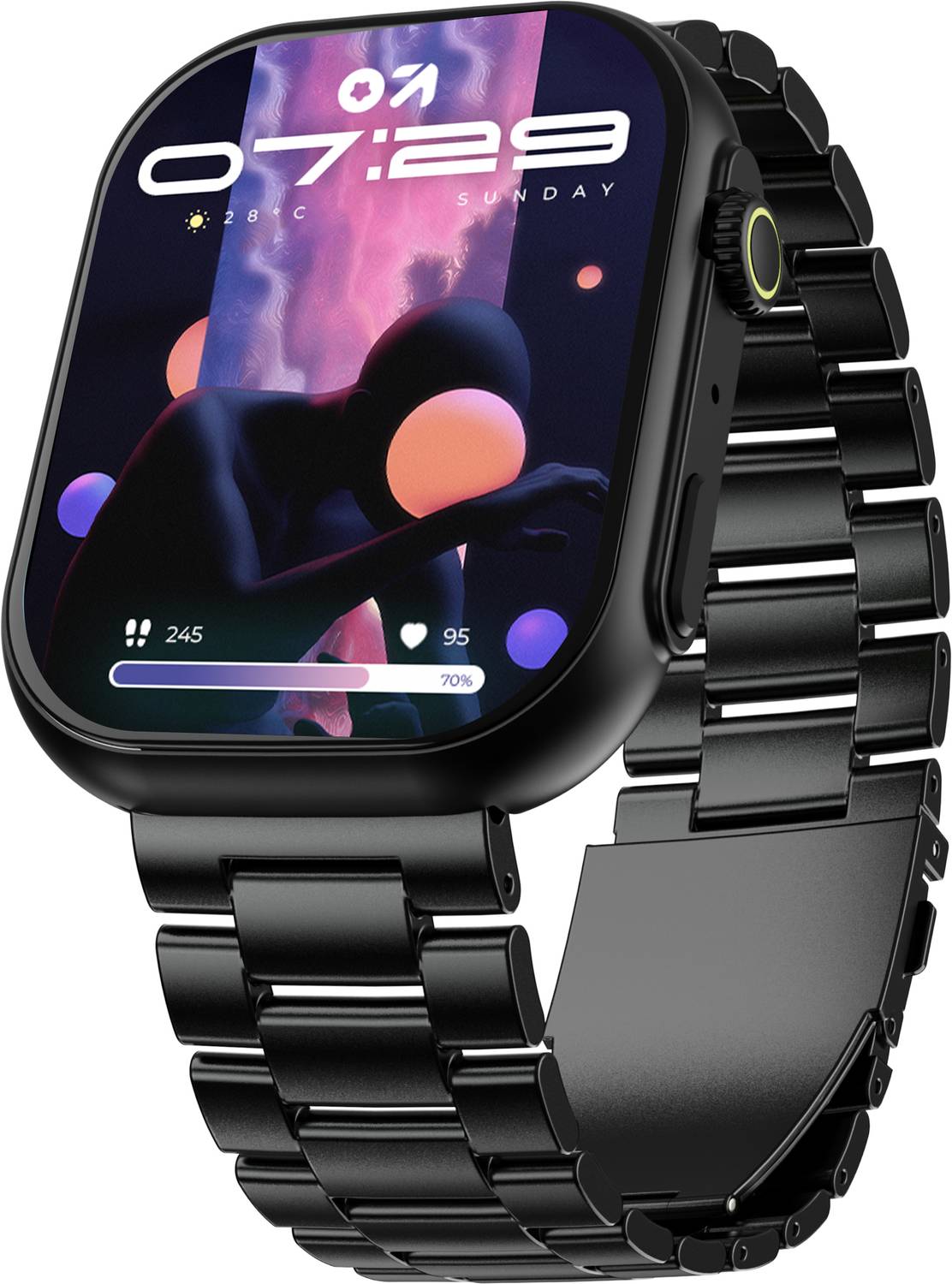 GOBOULT Drift Max 2.01''HD Screen, BT Calling, Working Crown, IP6