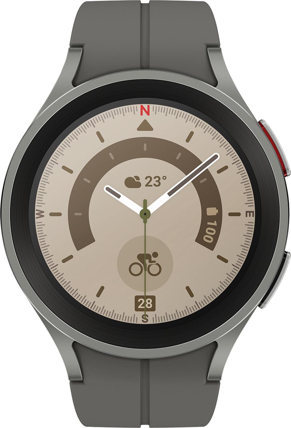 Image of Samsung Watch 5 pro45mmSuper AMOLED displayLTE callingwith advanced GPS tracking