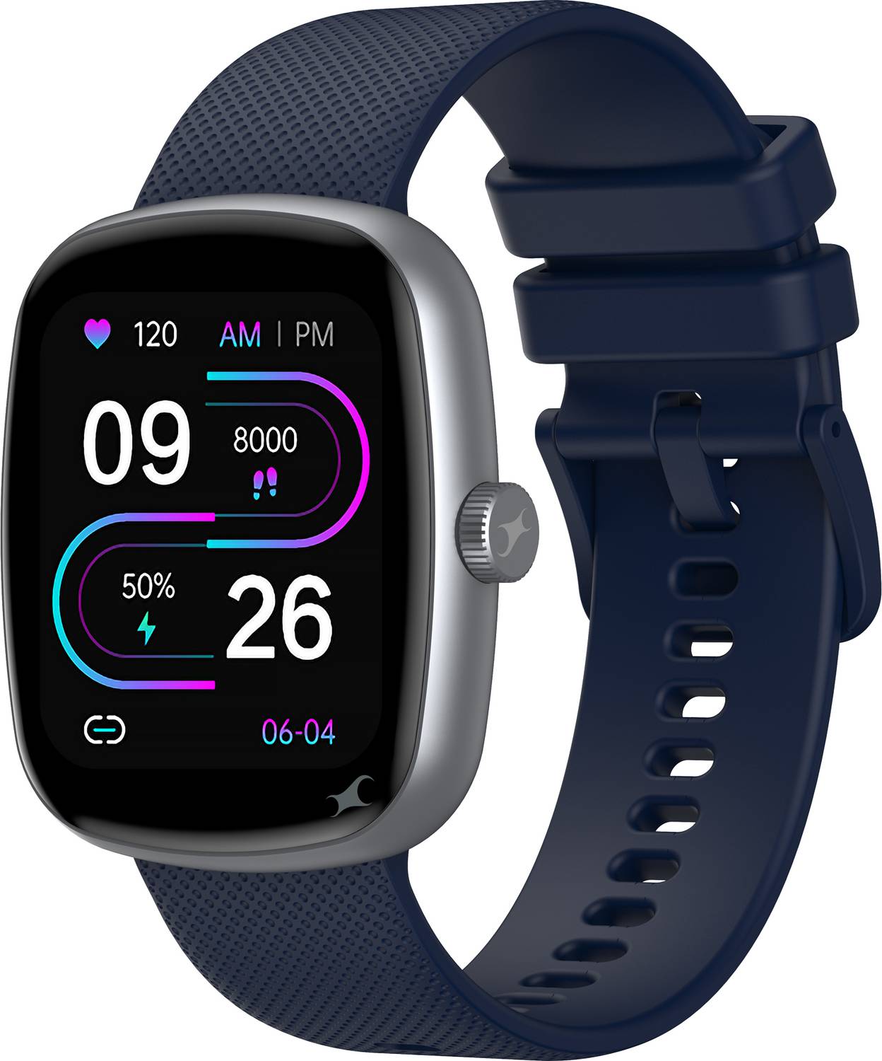 Fastrack Jupiter S3 Smartwatch (Blue Strap, Free Size)