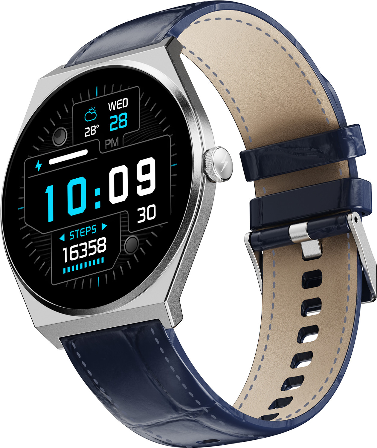 Image of Fire-Boltt Legacy Nova 1.43 inch Ultra Slim AMOLED Wireless Charging Rotating Crown BT Call Smartwatch