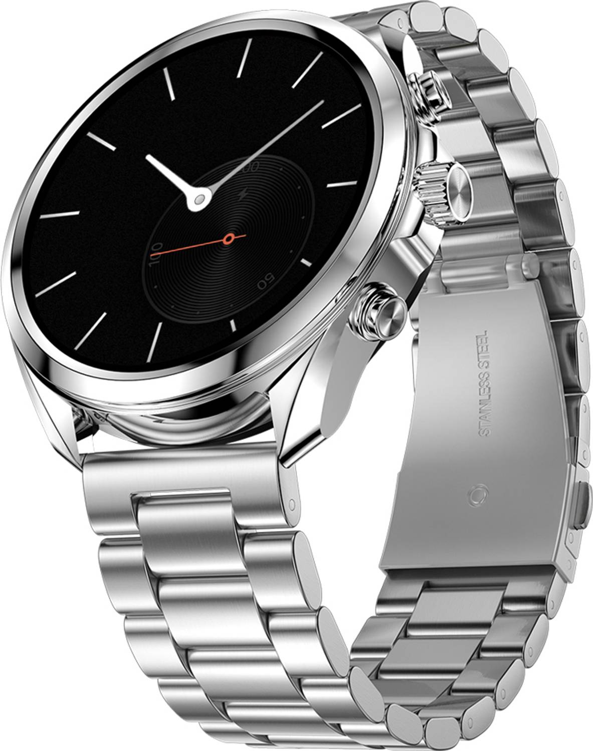 fire boltt Diamond Luxury Stainless Steel, 36.3mm (1.43) AMOLED D