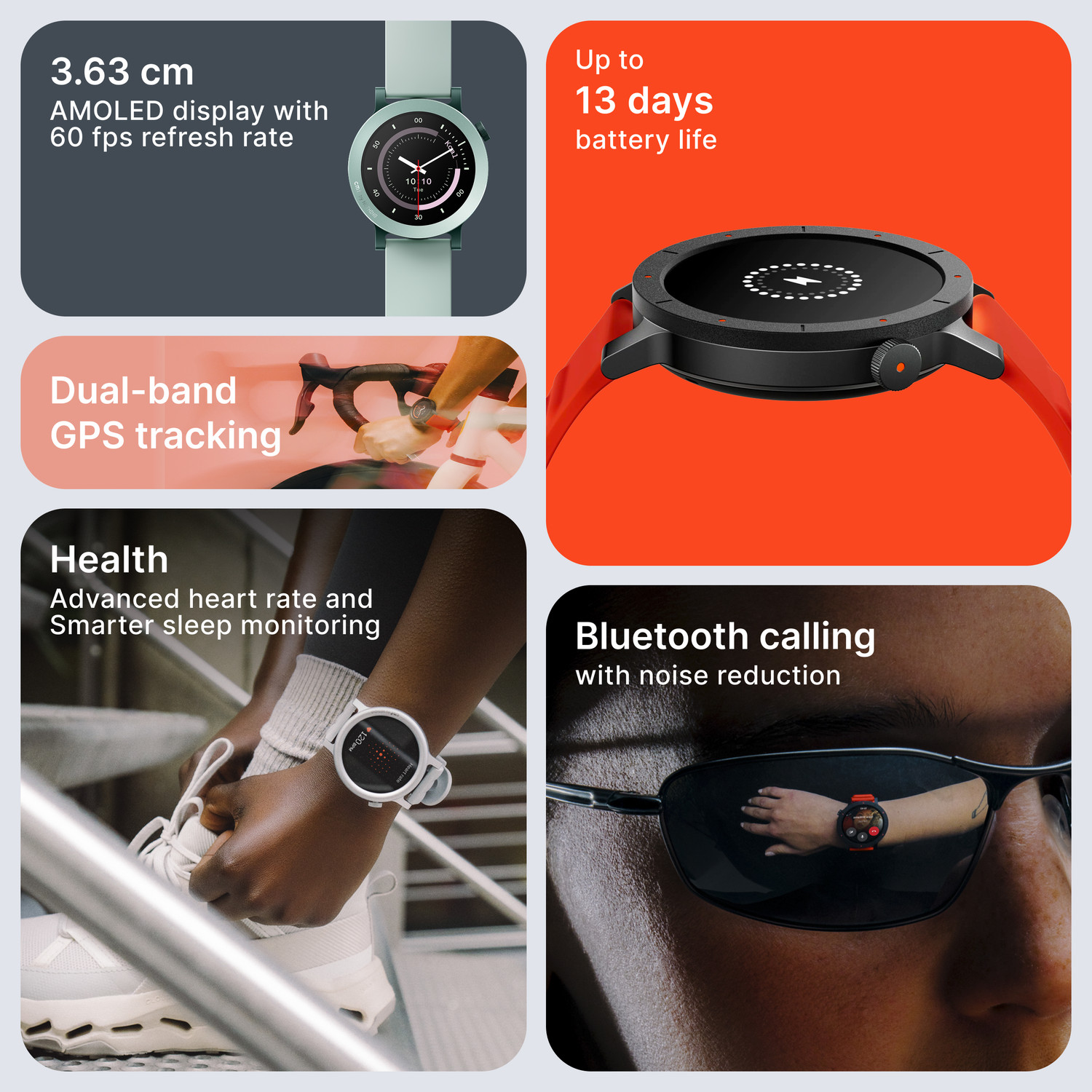 Image of CMF by Nothing Watch 3 Pro|1.43 AMOLED|13 Day Battery|Dual-band GPS|Advance Heart+Sleep Monitor Smartwatch