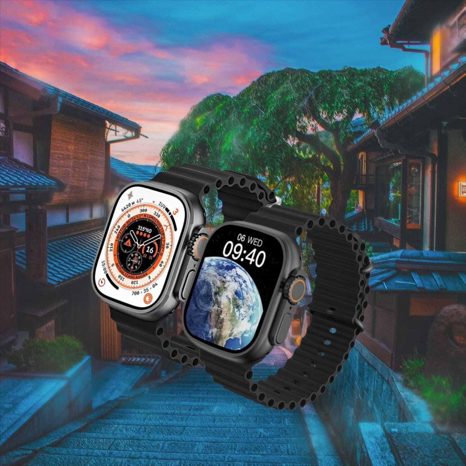 Image of Onikuma T800 BT watch 2in Big Screen Sunlight Proof Display Music Play Insta WA Notifier Smartwatch