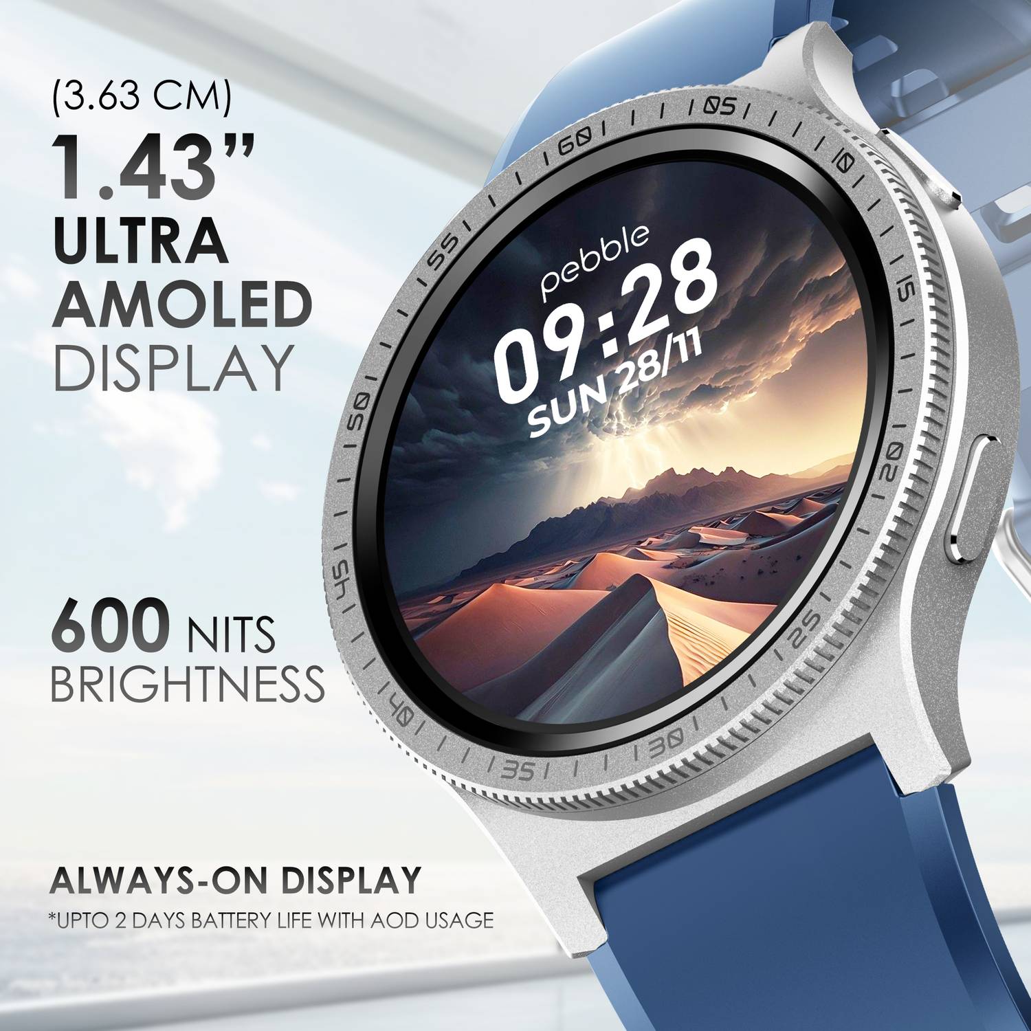 Pebble Revolve Pro Premium Smartwatch - Image 5