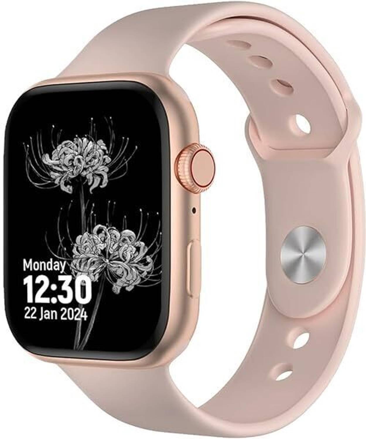 PS COLLECTION Big T55 SERIES 8 with Extra Straps Full Touch Display Fitness tracker Smartwatch