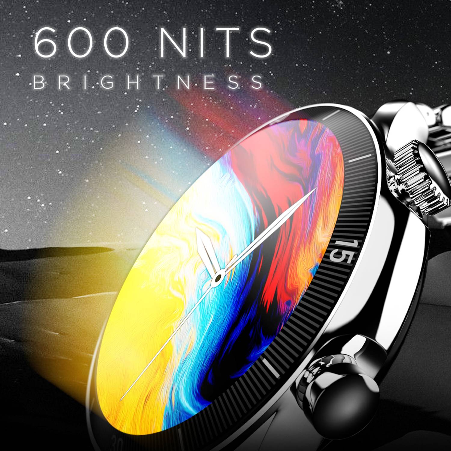 Fire-Boltt Legacy 36.3mm AMOLED Bluetooth Calling Smartwatch - Image 4