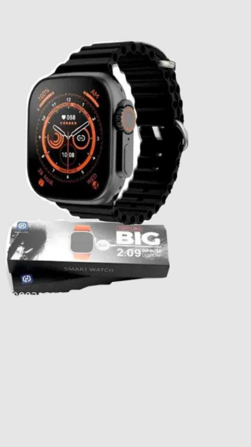 Image of Onikuma T800 BT watch 2in Big Screen Sunlight Proof Display Music Play Insta WA Notifier Smartwatch