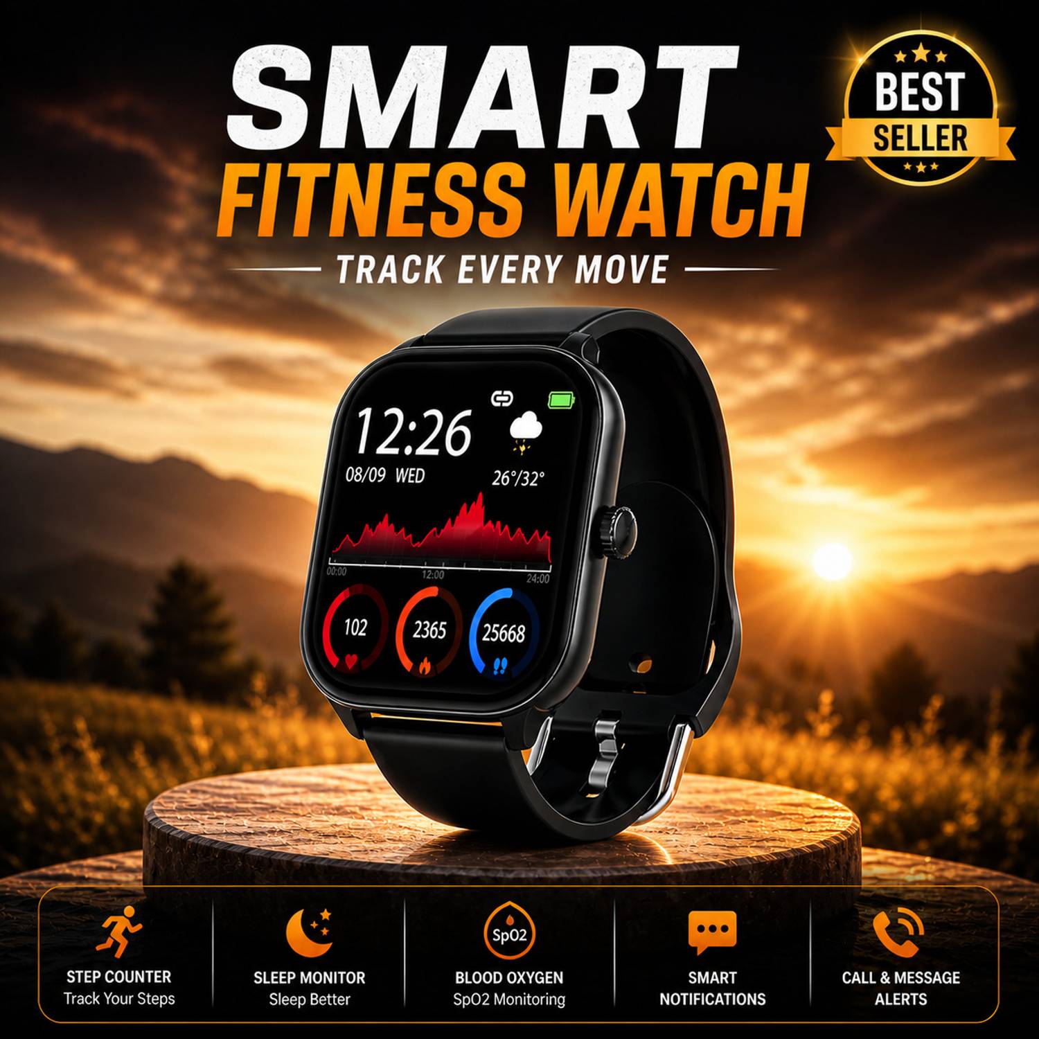 RUHIZEN H9 Smart Watch 2.01" TFT Display Bluetooth 5.0 with 100+