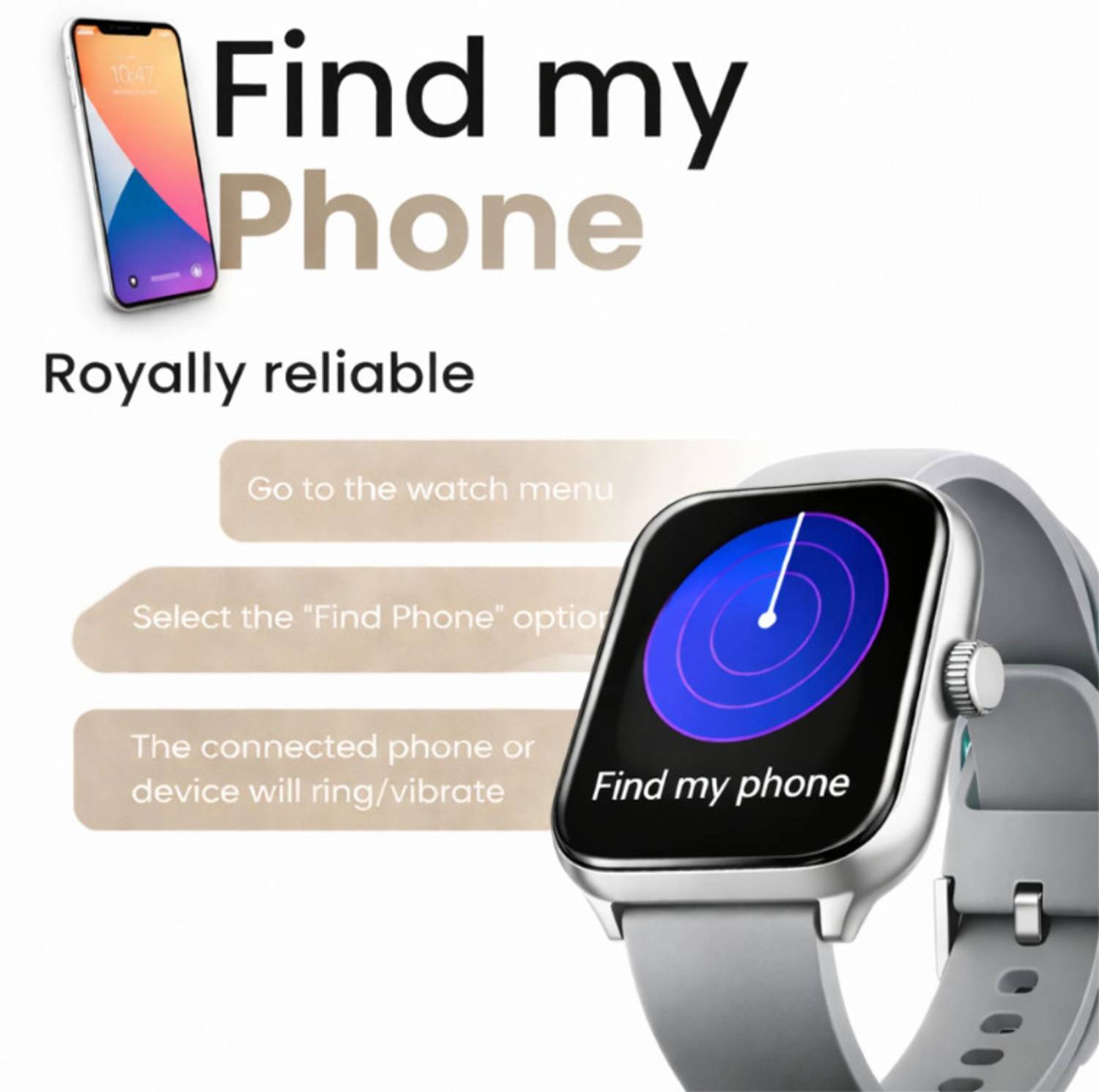 MVC Enterprise H9 Pro Max Smartwatch Gray - Image 2