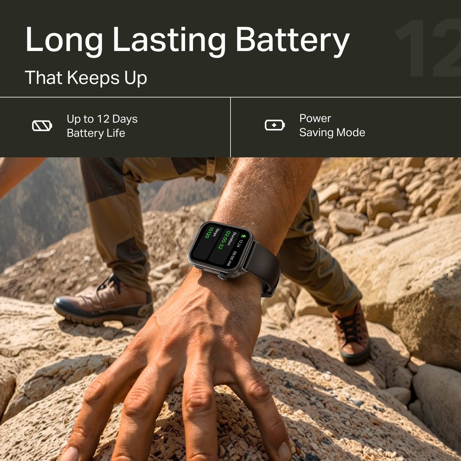 boAt Storm Call 4 Smartwatch - Image 3