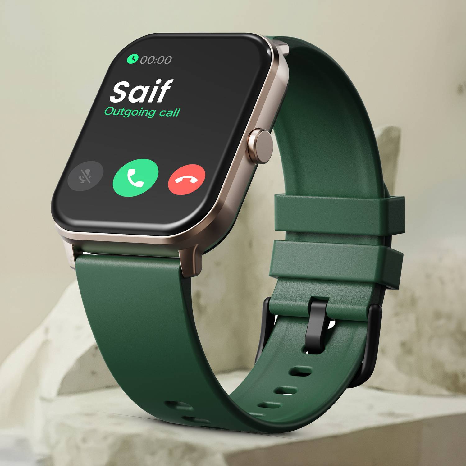 GOBOULT Drift BT Calling HD Display, 140+ Watchface, BT calling,