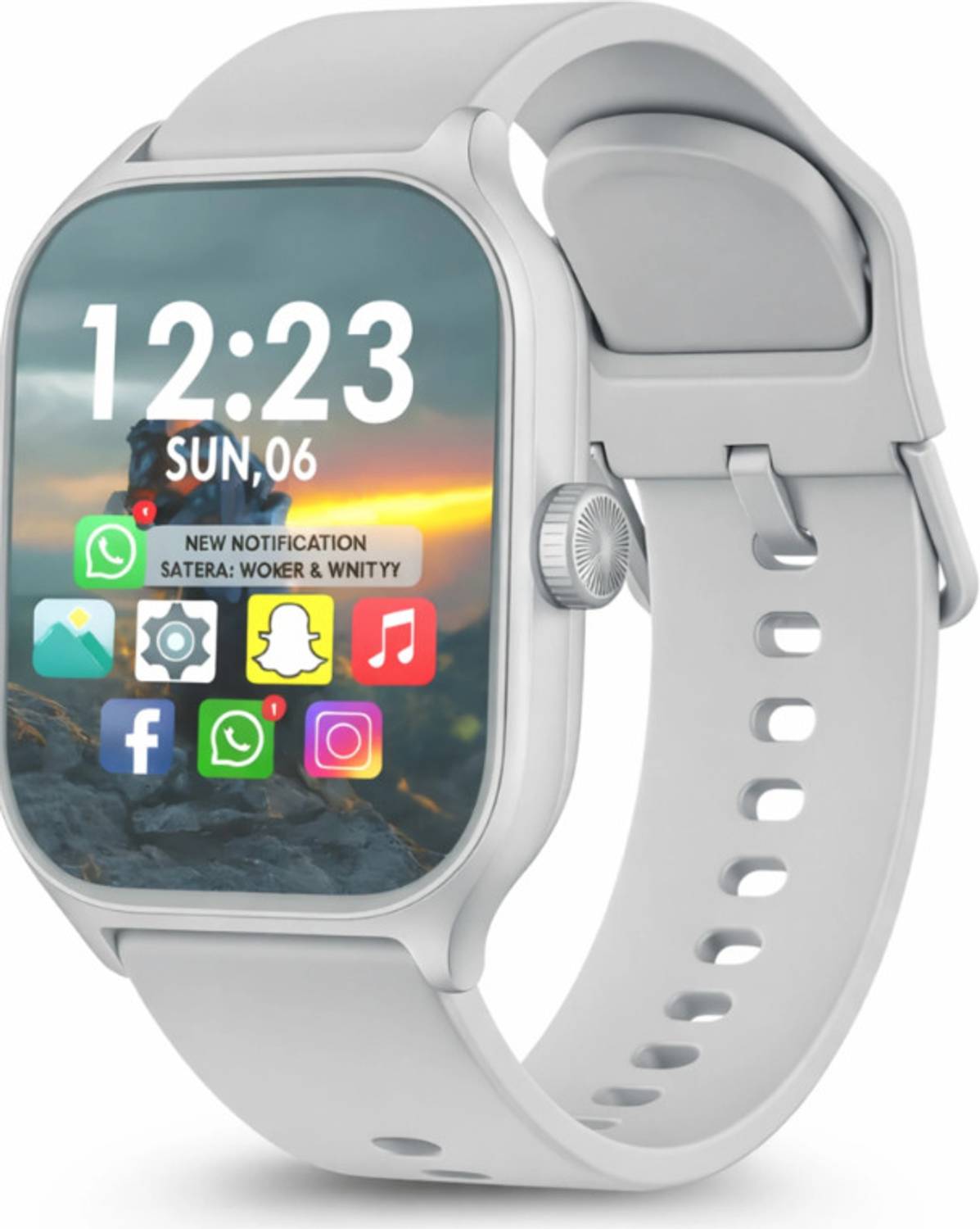 MVC Enterprise H9 Pro Max Smartwatch Gray - Image 1