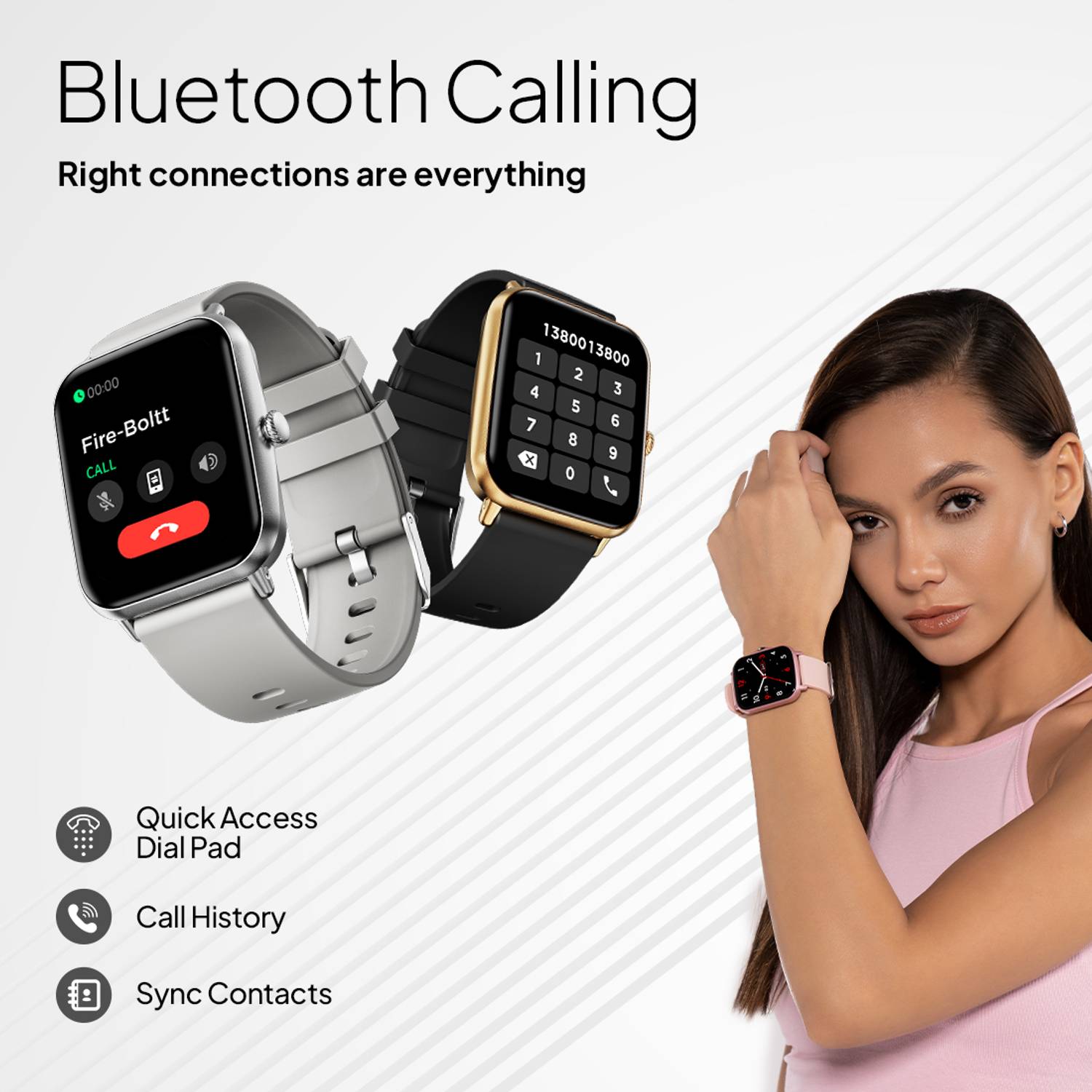 Fire-Boltt Ninja Calling Pro Plus 46.5mm Bluetooth Smartwatch - Image 3