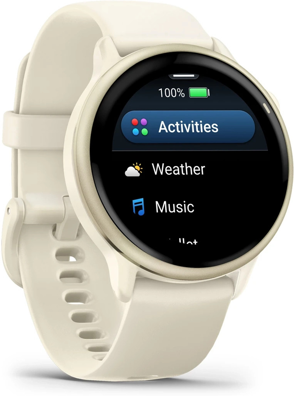 Image of GARMIN Vivoactive 6 Bone Silicone Band(A04951) Smartwatch