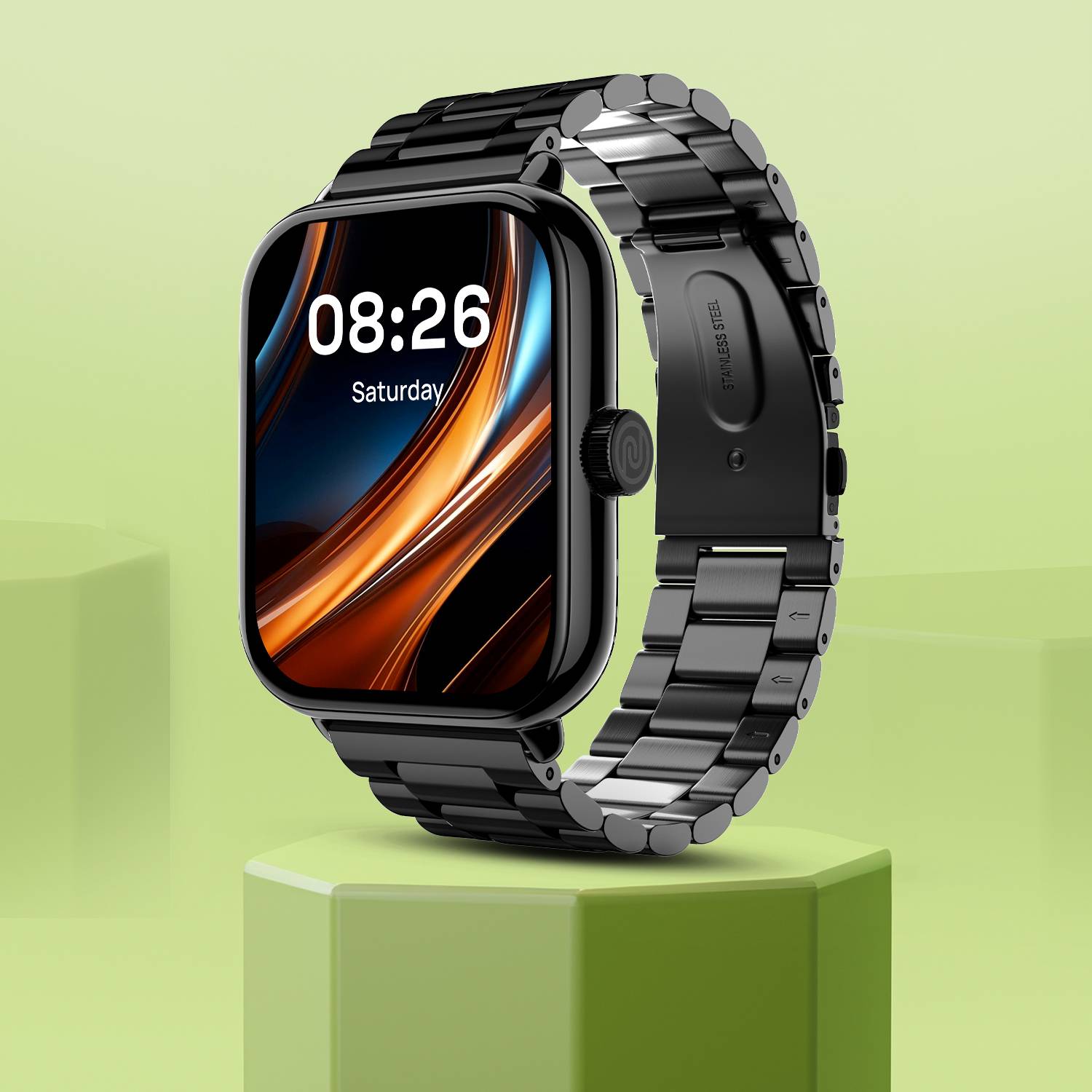 Noise Icon 3 1.91" Display with Bluetooth Calling, Metallic finis