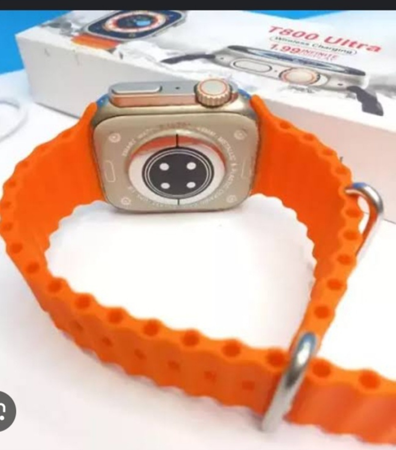 Image of Onikuma T800 BT watch 2in Big Screen Sunlight Proof Display Music Play Insta WA Notifier Smartwatch