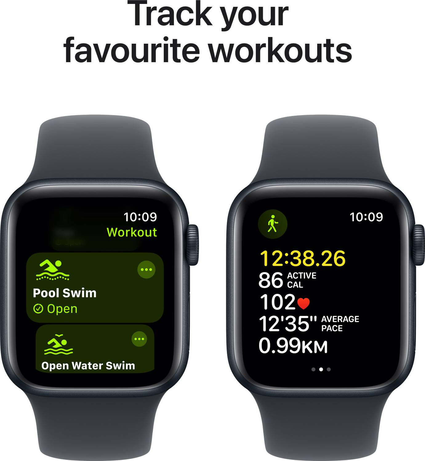 Apple Watch SE 2 GPS 40mm (2nd Gen) Midnight Aluminium with