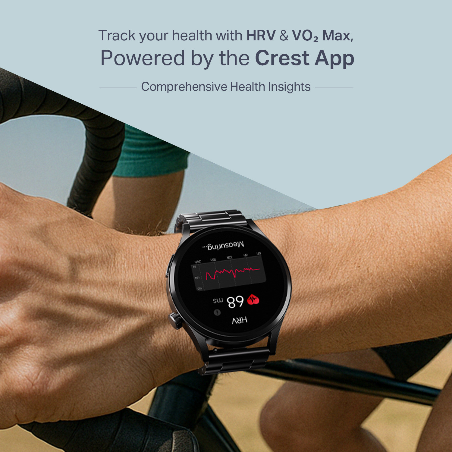 Image of boAt Chrome Horizon, 1.51 inch(3.83cm) Metal body, AMOLED Display, Video Watch Faces Smartwatch