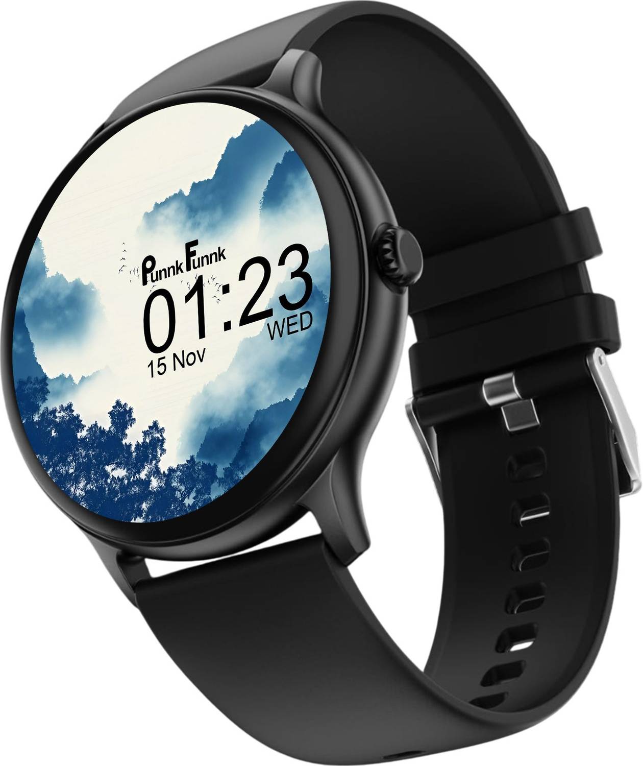 PunnkFunnk Active-2 Pro Round Dial Smartwatch 1.49" AMOLED Displa