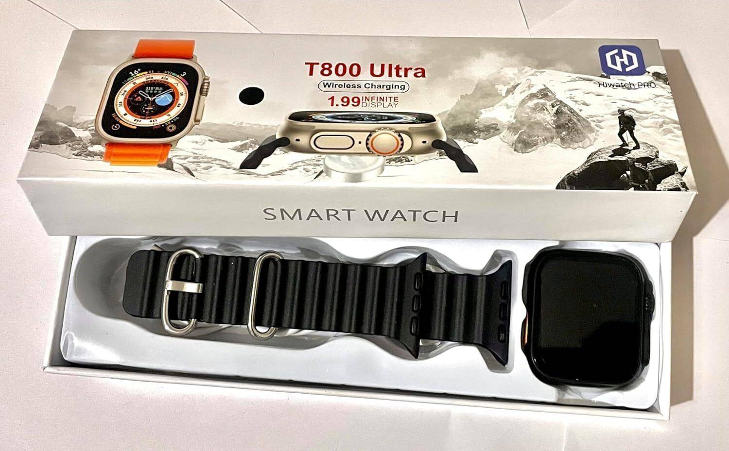 Pushkar Traders T800 Ultra SmartWatch With BT Calling and Answer