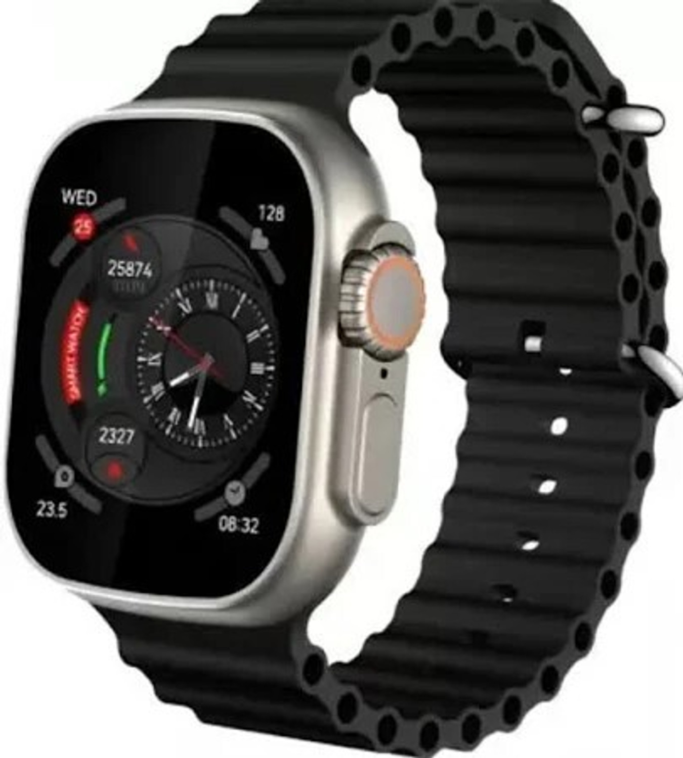 Image of Onikuma T800 BT watch 2in Big Screen Sunlight Proof Display Music Play Insta WA Notifier Smartwatch