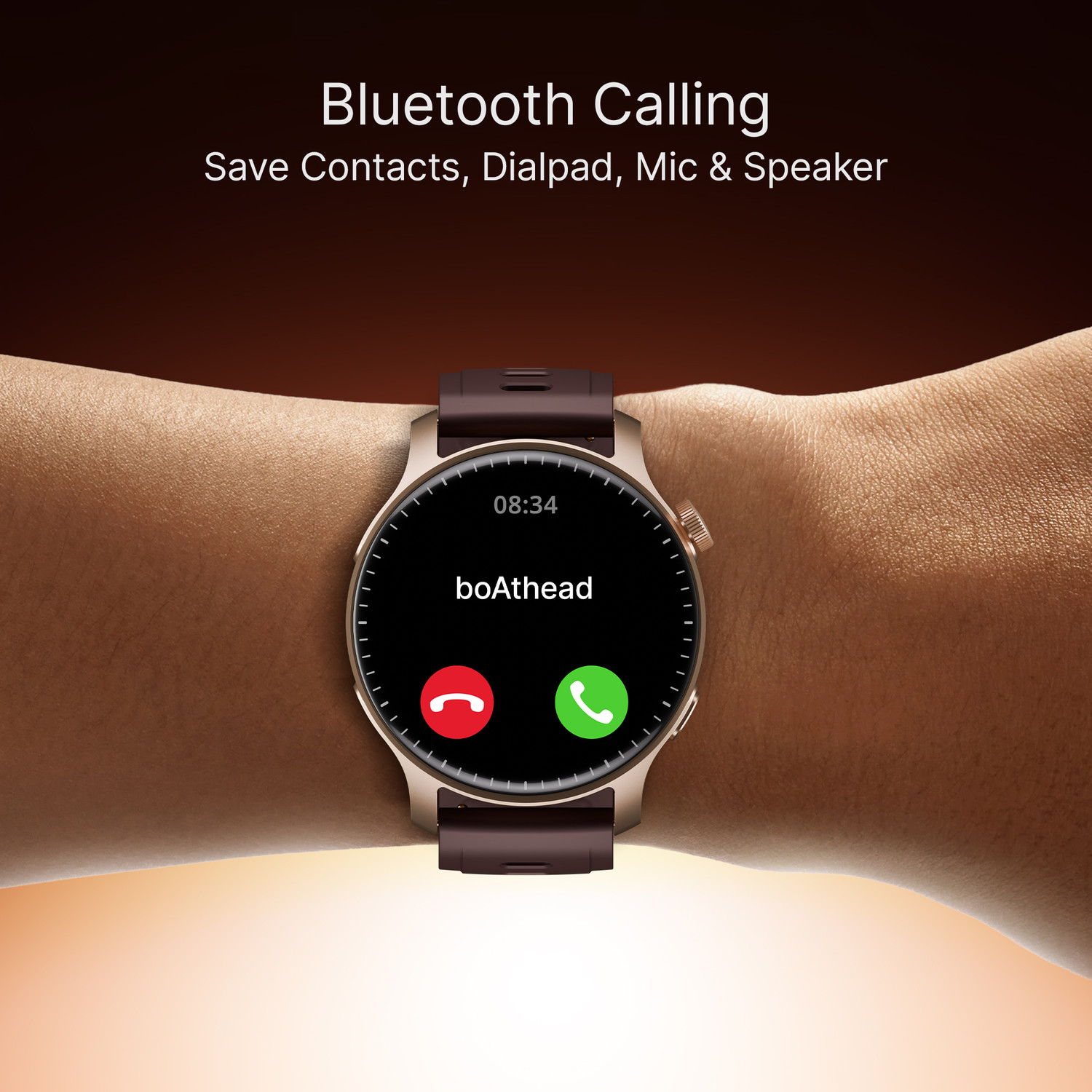 Image of boAt Ultima Prime w / 1.43 inchAMOLED Display, AOD, Personalized Nudges, Functional Crown Smartwatch