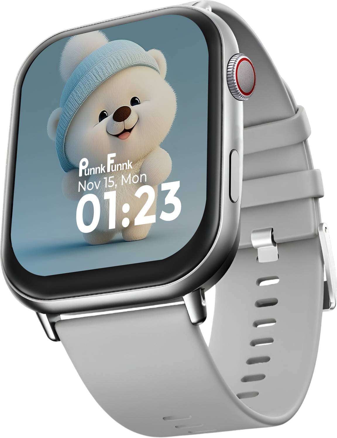 PunnkFunnk Edge-Lite 1.99 " Amoled Display BT Calling AI Vo