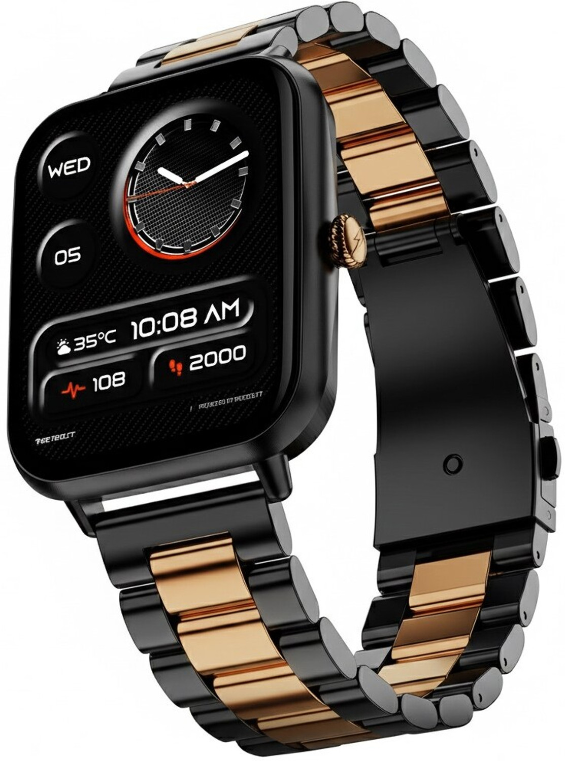 Image of Fire-Boltt Ninja Blaze 1.83 inch HD Display Stainless Steel Built Bluetooth Calling Metal Body Smartwatch