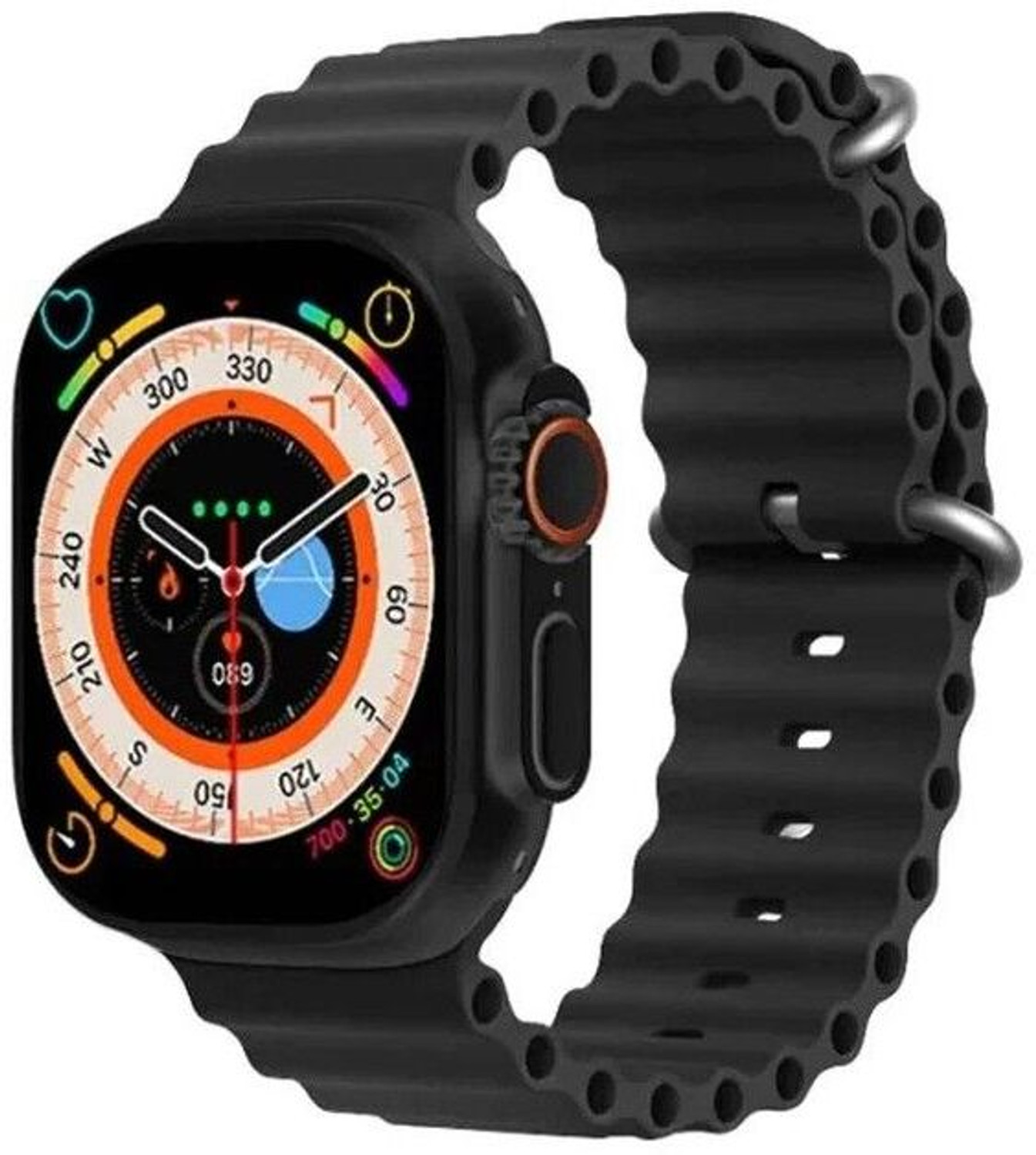 Image of Onikuma T800 BT watch 2in Big Screen Sunlight Proof Display Music Play Insta WA Notifier Smartwatch