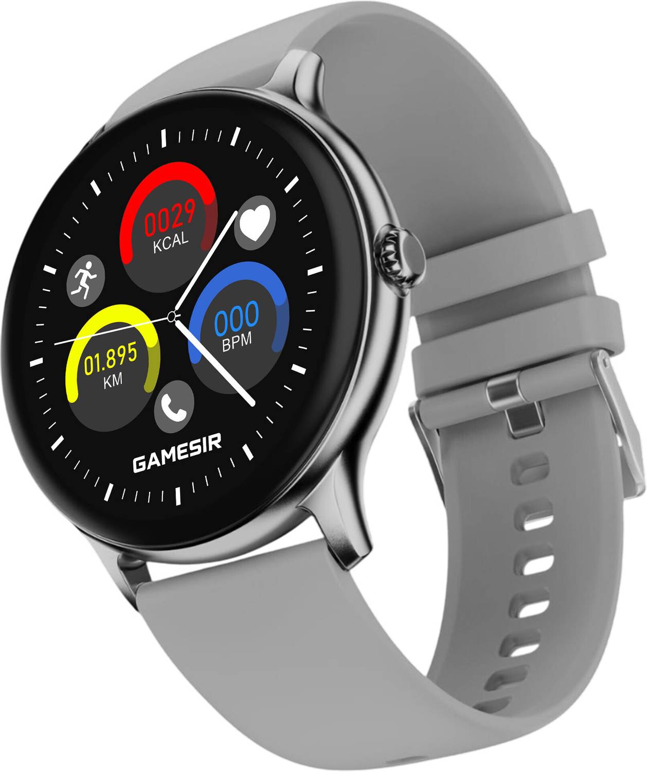 GameSir Active 2 Pro Round Display Bluetooth Smart Watch with Fit