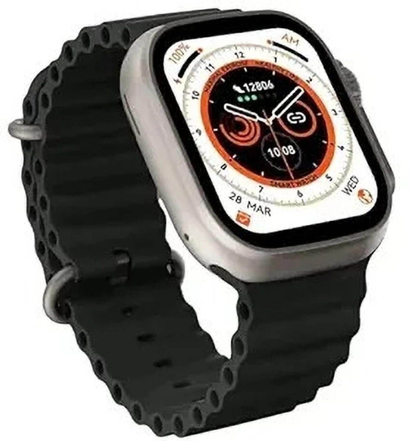 Image of Onikuma T800 BT watch 2in Big Screen Sunlight Proof Display Music Play Insta WA Notifier Smartwatch