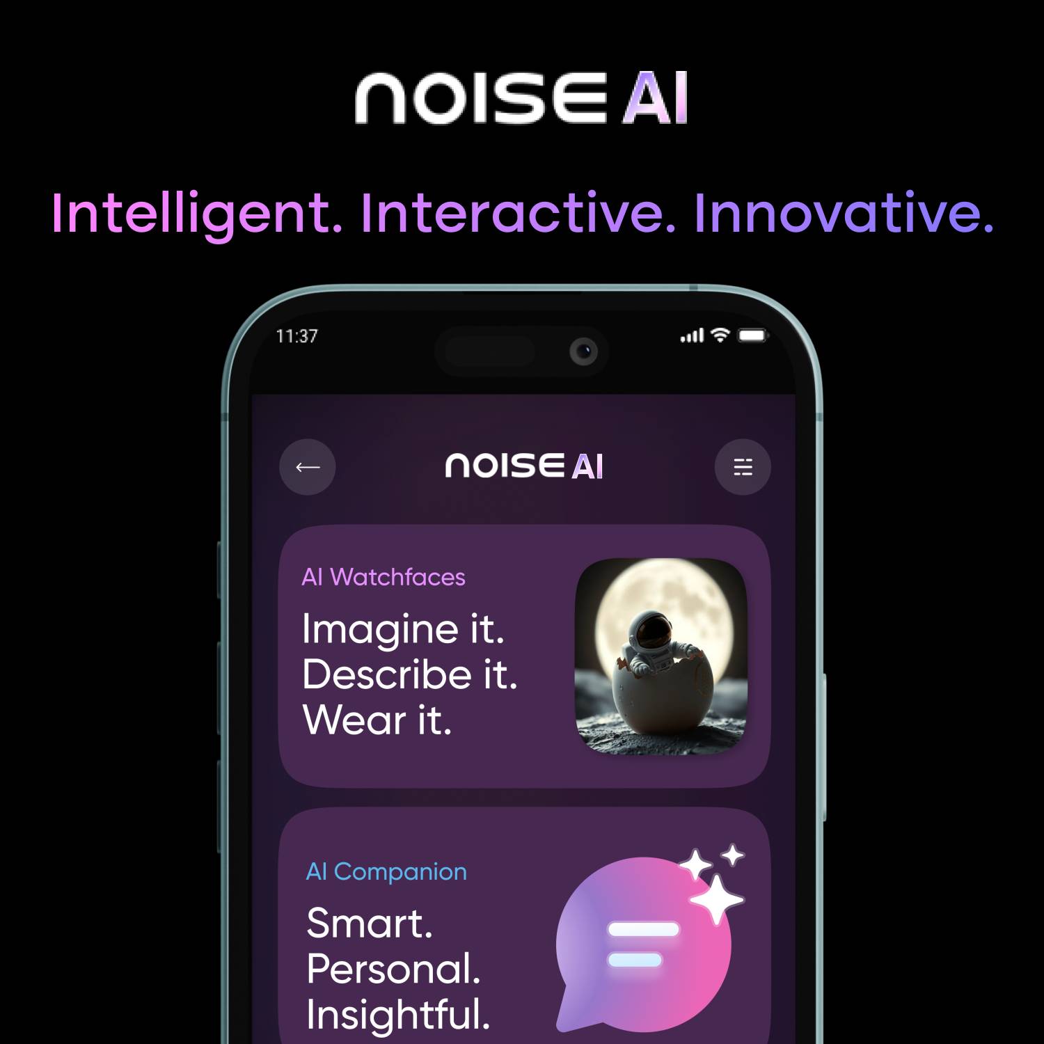 Noise Pro 6 Max 1.96'' Amoled Display Smartwatch - Image 2
