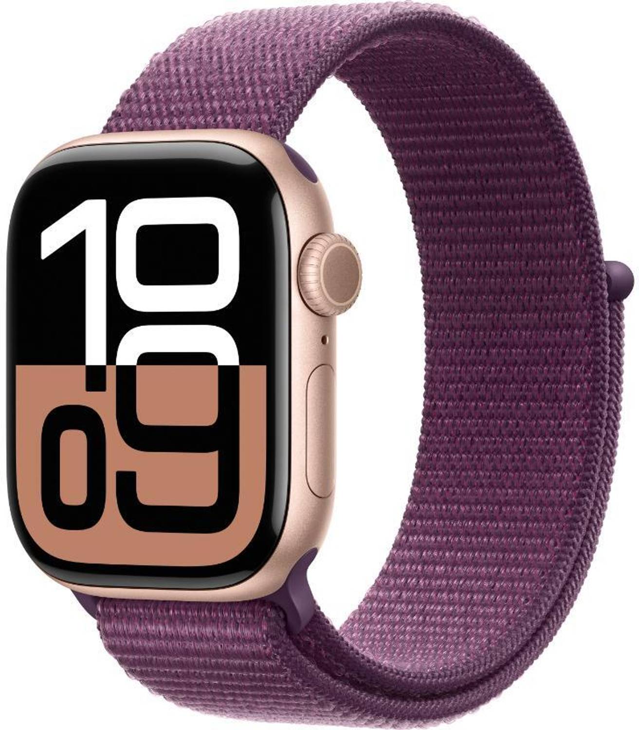 Apple Watch Series 10 GPS + 42mm Rose Gold Aluminium with Sport L
