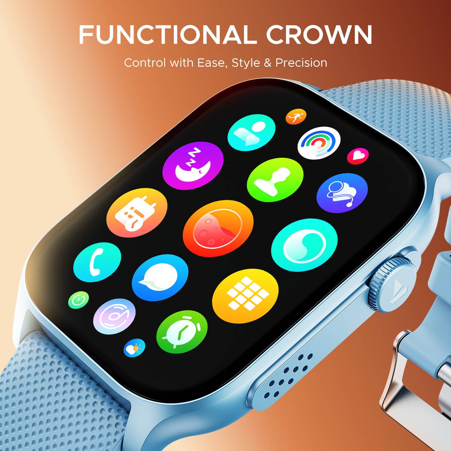 boAt Ultima Ember Smartwatch with 1.96" AMOLED Display - Image 2