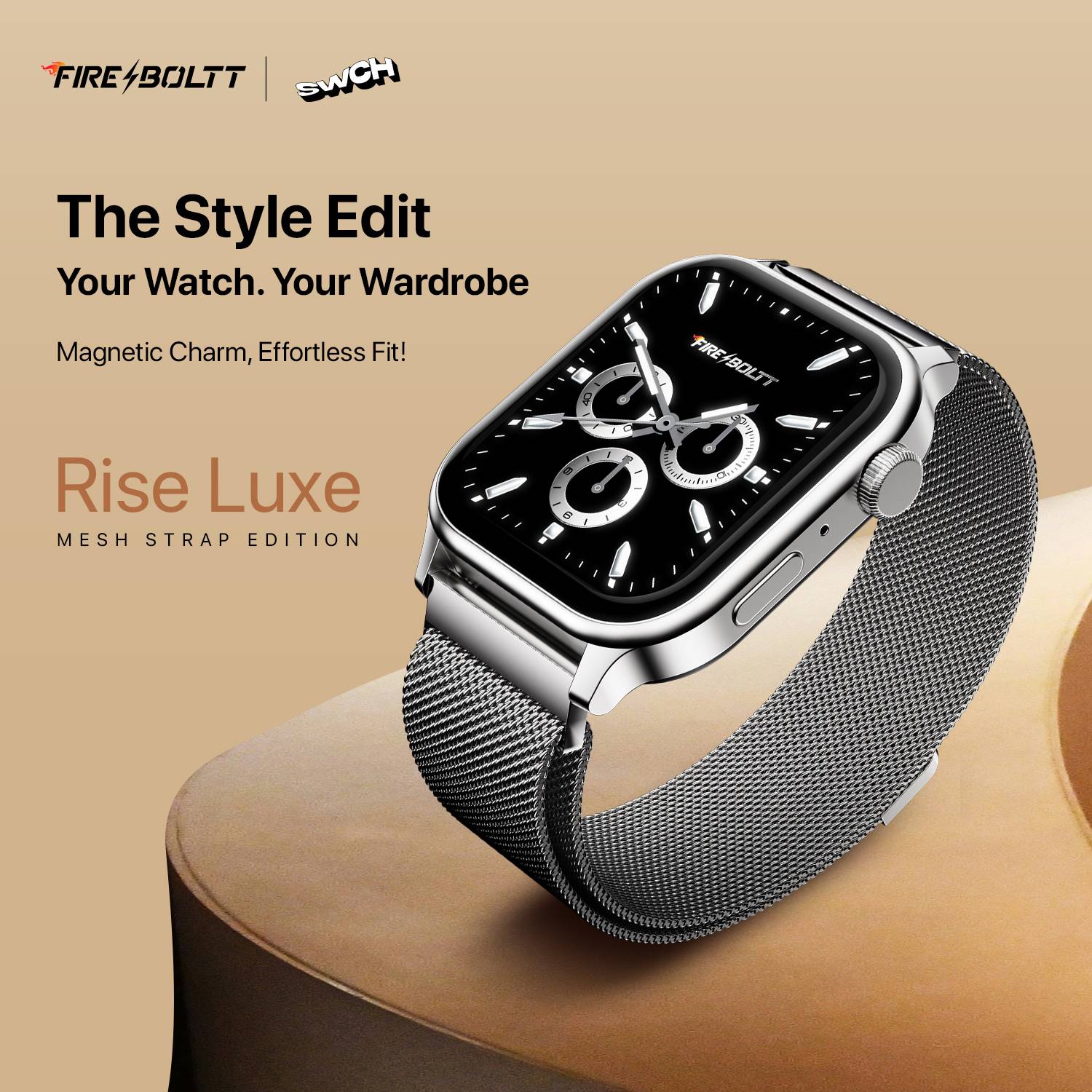 Fire-Boltt Rise Luxe 47mm Bluetooth Calling Smartwatch - Image 2