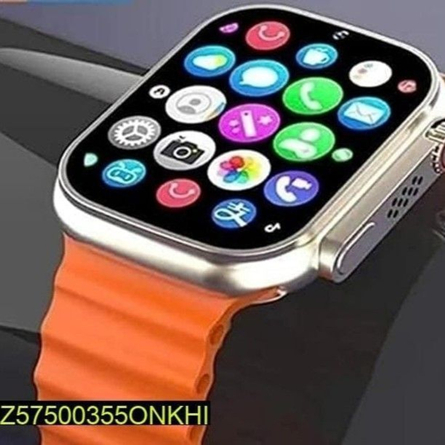 Image of Onikuma T800 BT watch 2in Big Screen Sunlight Proof Display Music Play Insta WA Notifier Smartwatch