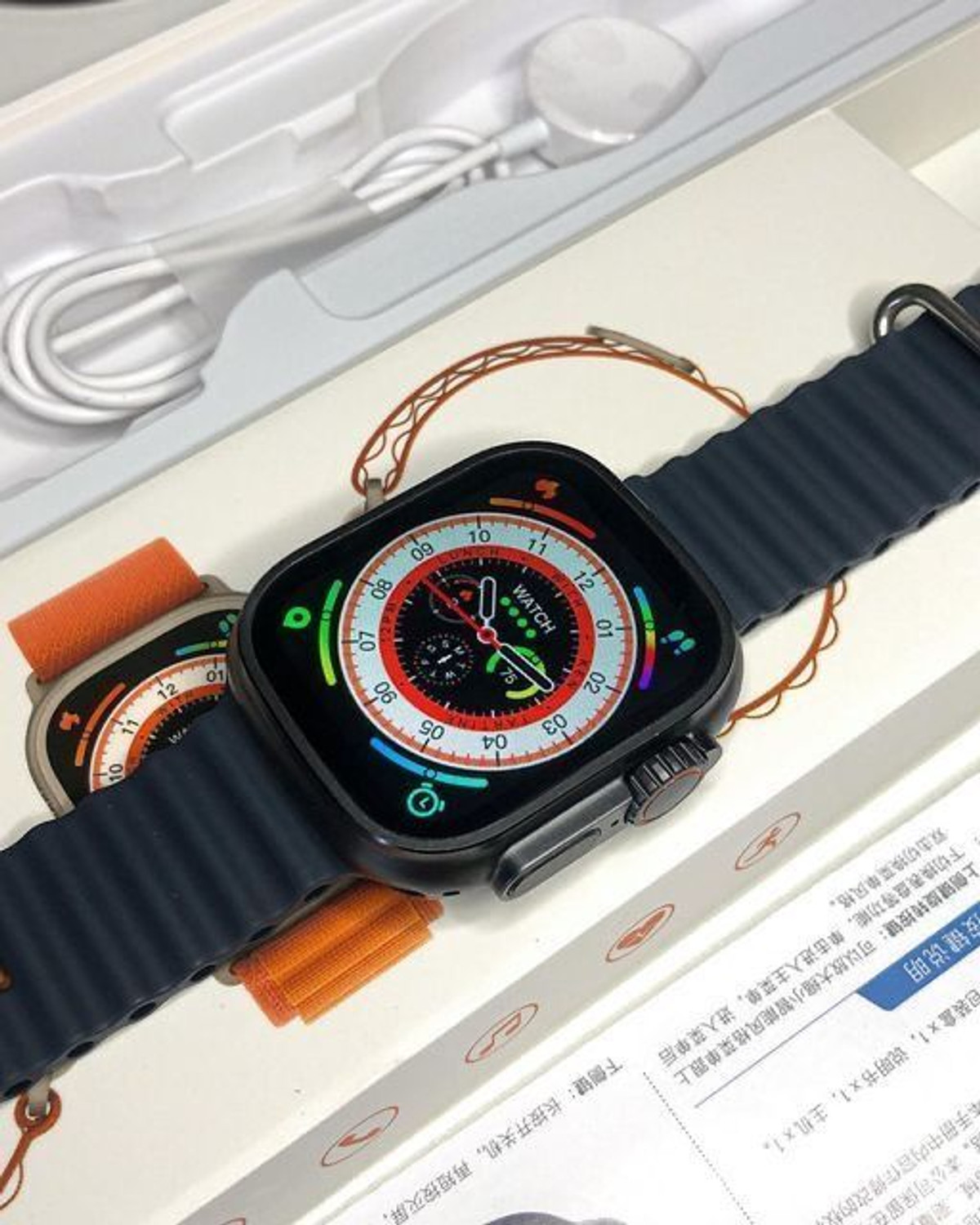 Image of Onikuma T800 BT watch 2in Big Screen Sunlight Proof Display Music Play Insta WA Notifier Smartwatch