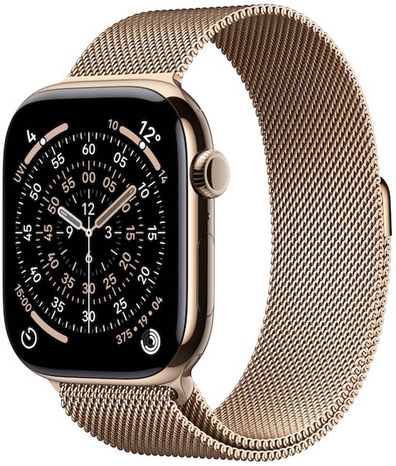 Apple Watch Series 11 GPS + Cellular 46mm Gold Titanium Case Gold