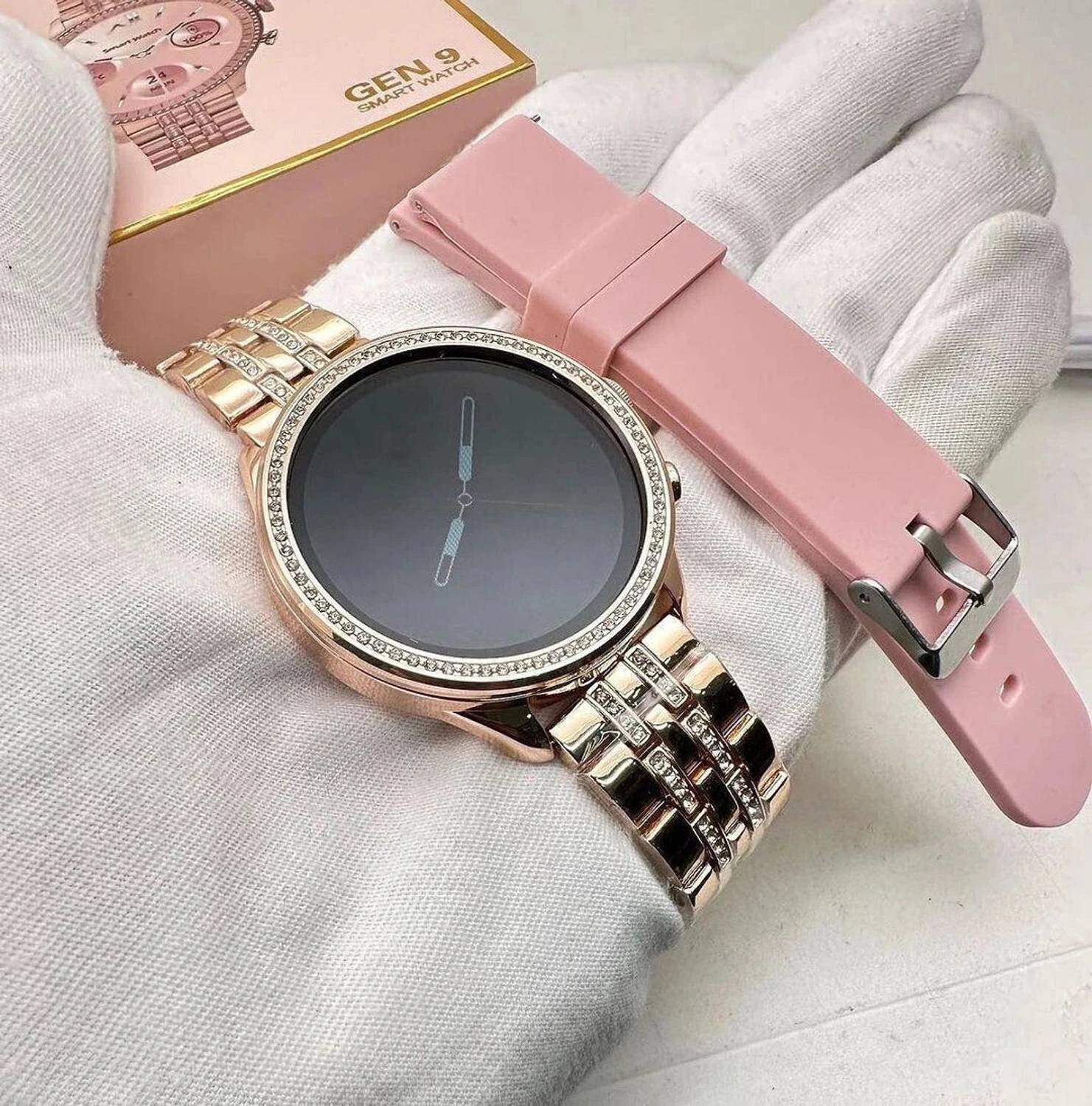 OXILAG Gen9 Smart watch For Girls Women with Two Straps Calling Notification Smartwatch