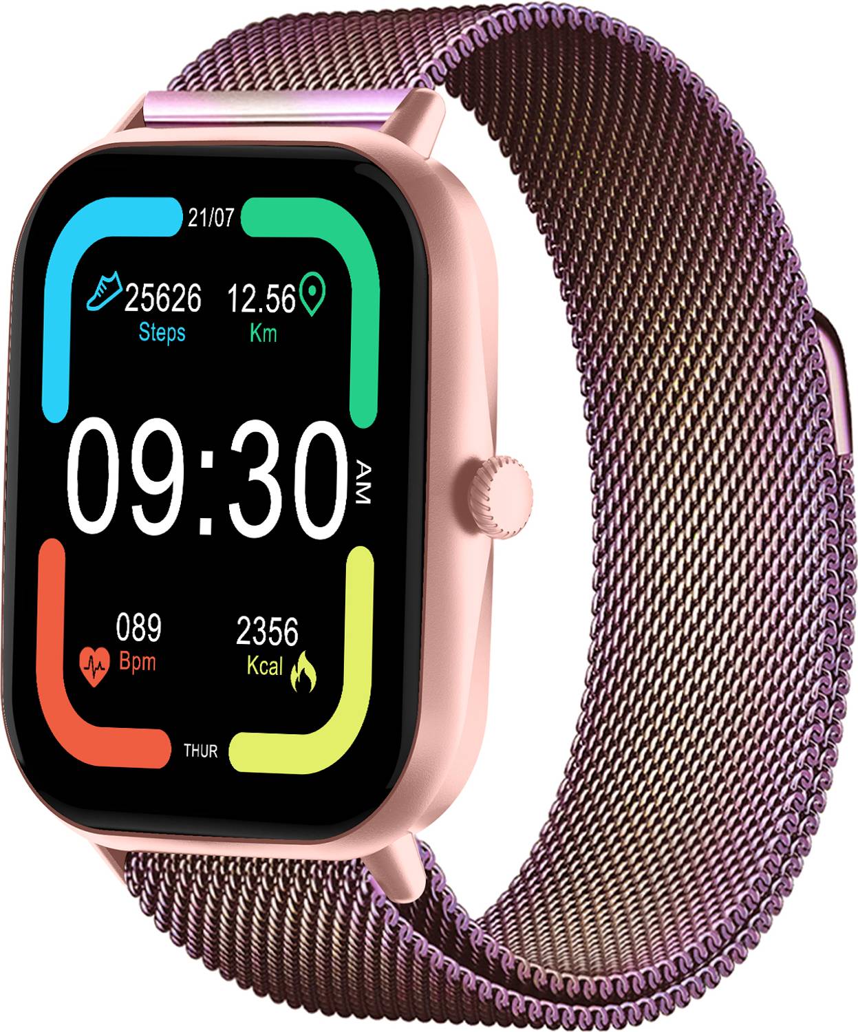 Fire-Boltt Hunter Pro 2.01" HD Display Buetooth Calling Stainless