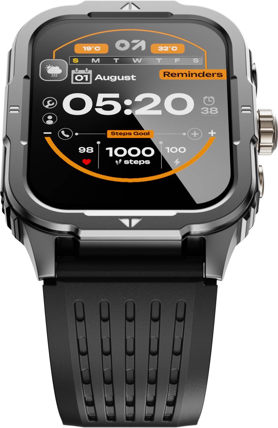 GOBOULT Tuff Rivet 1.9'' Smartwatch - Image 1