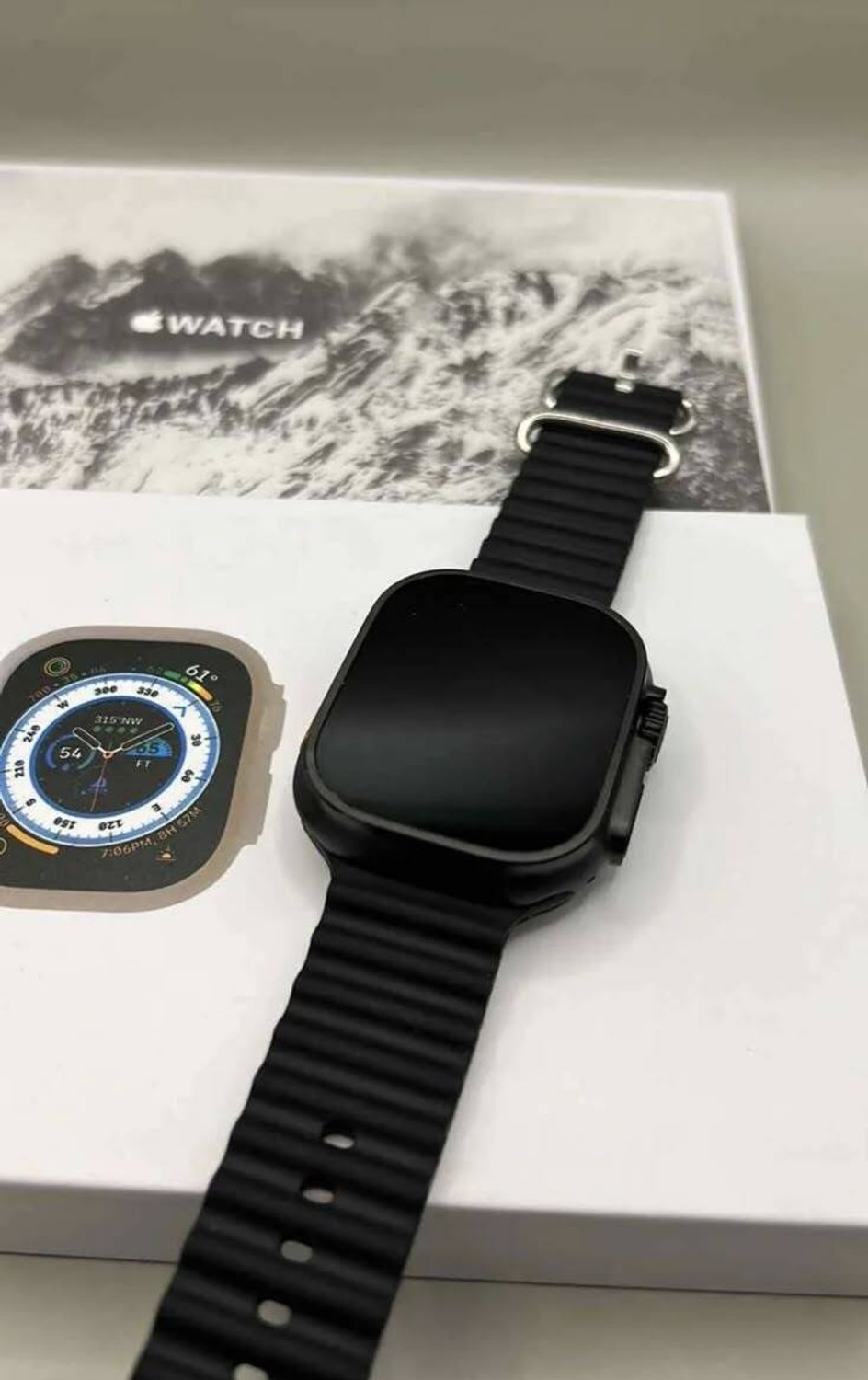 Image of Onikuma T800 BT watch 2in Big Screen Sunlight Proof Display Music Play Insta WA Notifier Smartwatch