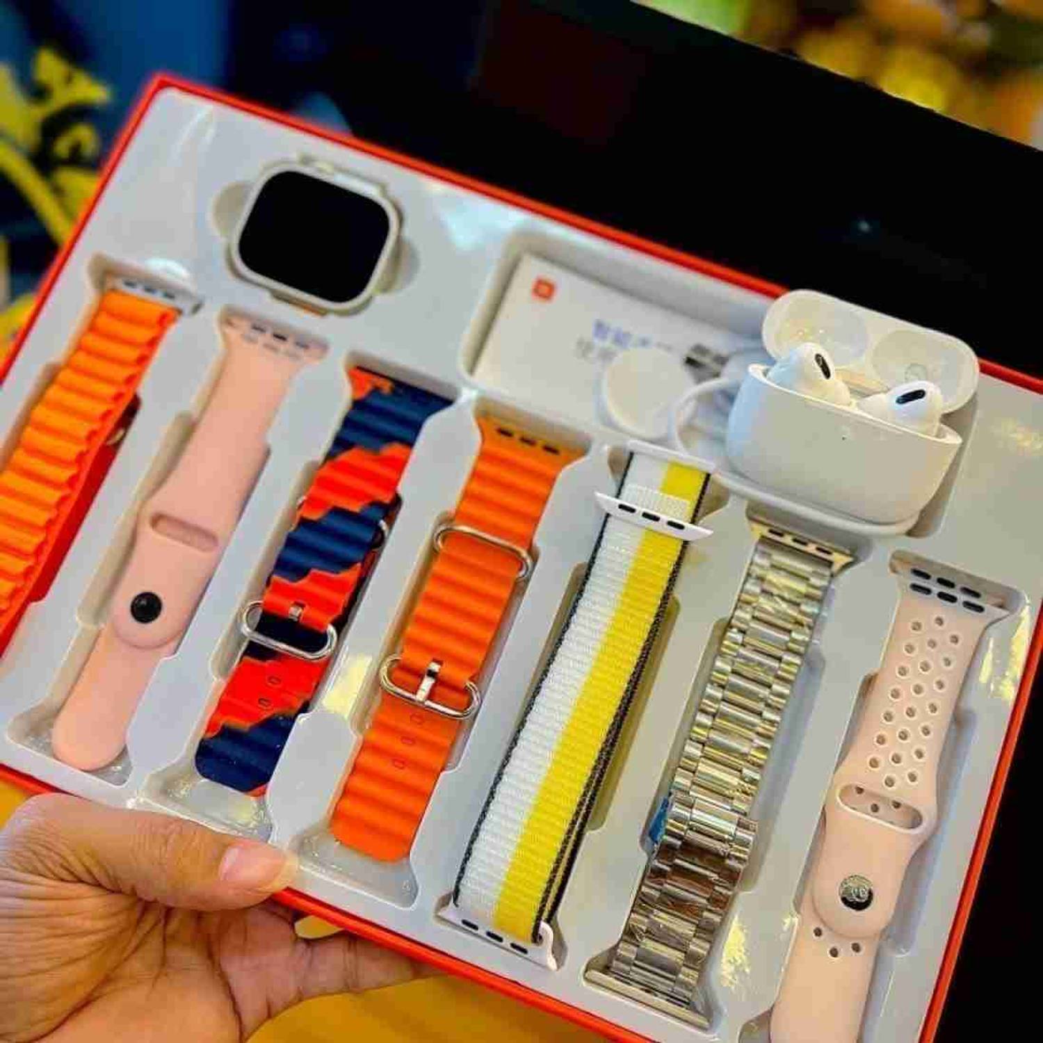 EVAAENTERPRISES I20 Wrist watch in Multicolor with Earbud Smartwa